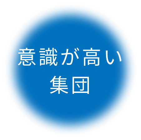 意識が強い集団